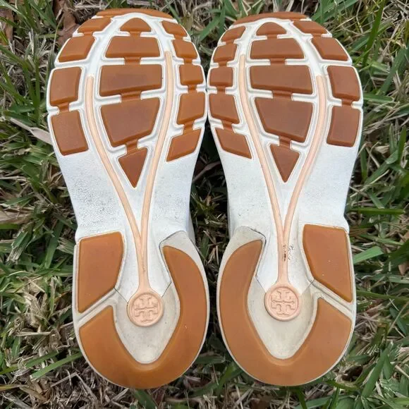 Tory Burch Good Luck Trainers Sneakers Size 10 - Picture 11 of 12